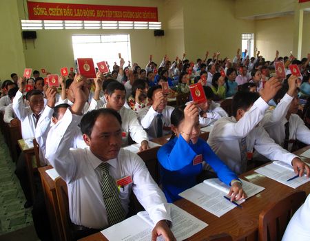 Các đảng bộ tổ chức thành công đại hội điểm nhiệm kỳ mới